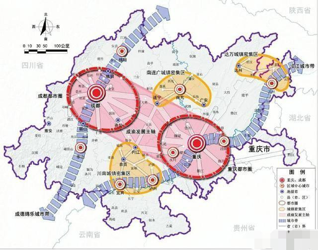 为什么成都天府新区不修在城北发达的成德绵经济圈,而