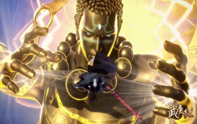 武庚纪:真禅圣王开启罗汉真身,子羽舍弃披风,终于要认真了!