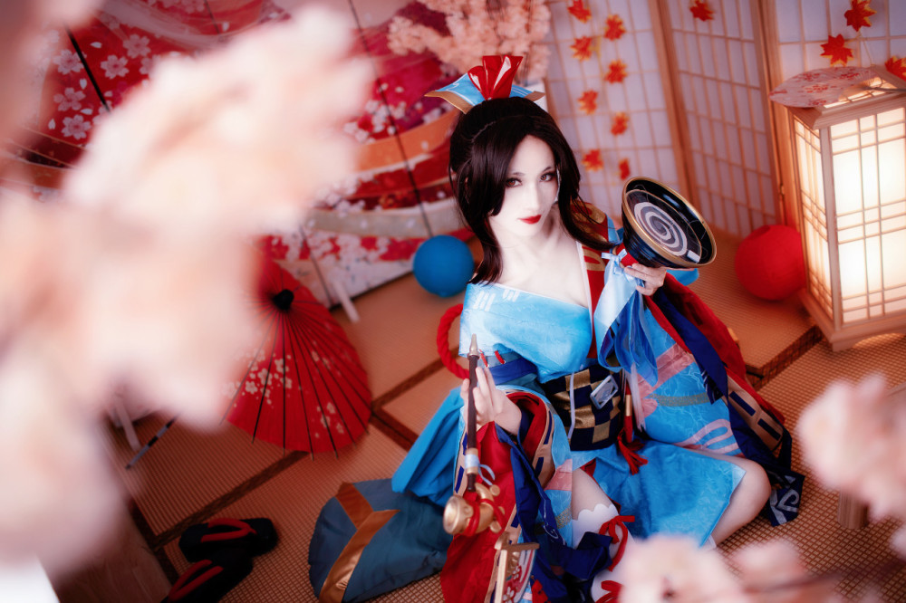 阴阳师 sr烟烟罗觉醒cosplay