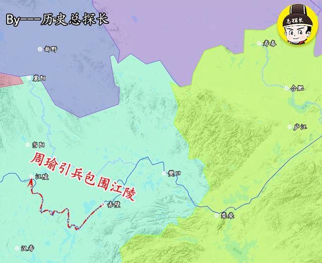 解析东汉战争:江陵鏖战!曹仁猛冲周瑜前锋军,一战封神
