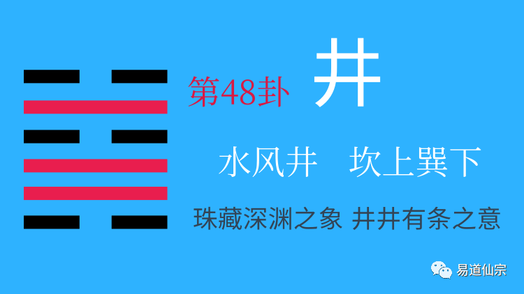 听故事学易经第48卦水风井珠藏深渊