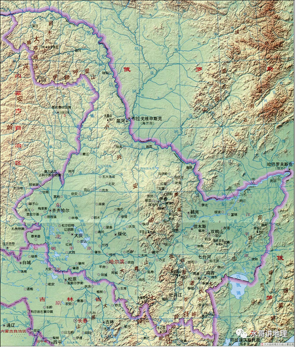 黑龙江境内河流主要有黑龙江,乌苏里江,松花江和绥芬河.