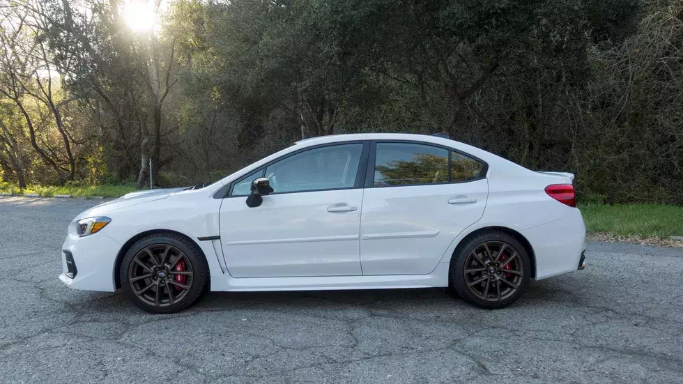 2020款斯巴鲁wrx,高颜值,只看外观就心动了