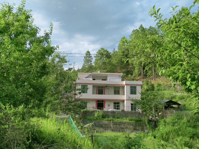 江西赣州上犹县山区农村风景,田园风光,景色秀丽,犹如