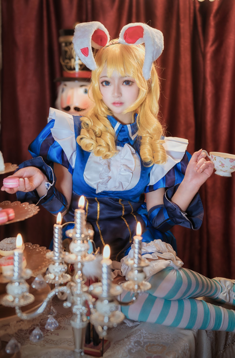 cosplay妲己爱丽丝,王者荣耀cos偶像季 王者cos妲己仙境爱丽丝,网友:这是属于你的那一只爱丽丝吗?