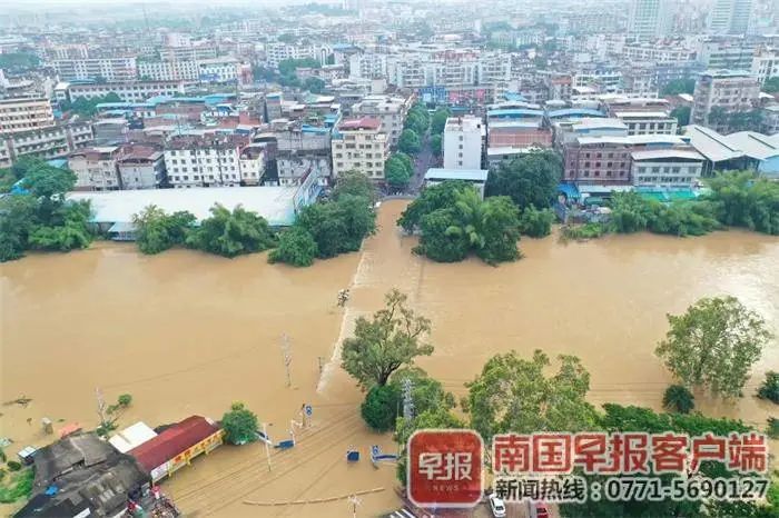 据武鸣区气象局发布的天气预报,预计26日武鸣还有大暴雨,局部特大暴雨