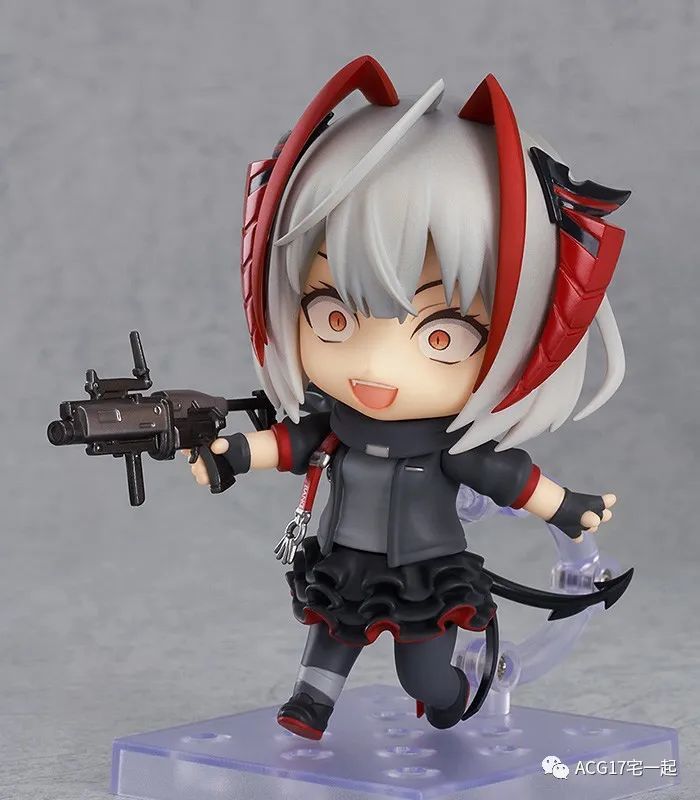 【手办】gsc《明日方舟》w黏土人 q版可动手办