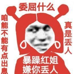 暴躁小红表情包上线