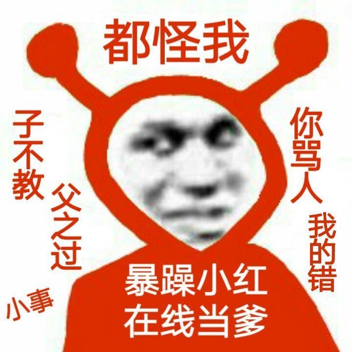 暴躁小红表情包上线