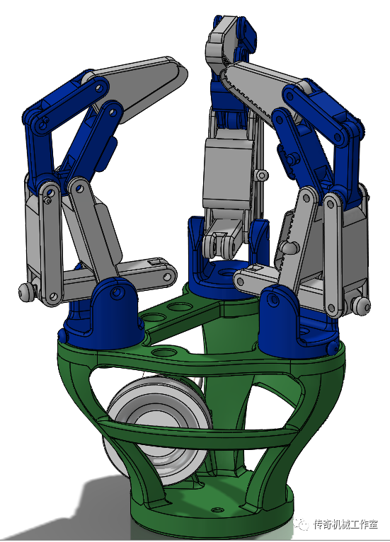 【机械手】机械手指3d数模solidworks文件 附step格式