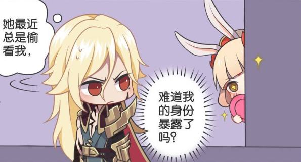 王者荣耀:公孙离暗恋李信,每天都在角落里偷看信哥哥