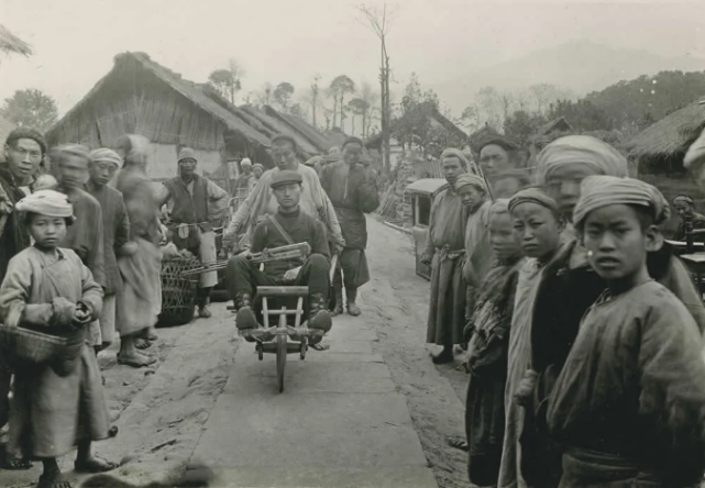 老照片:100年前中国农村的真实场景