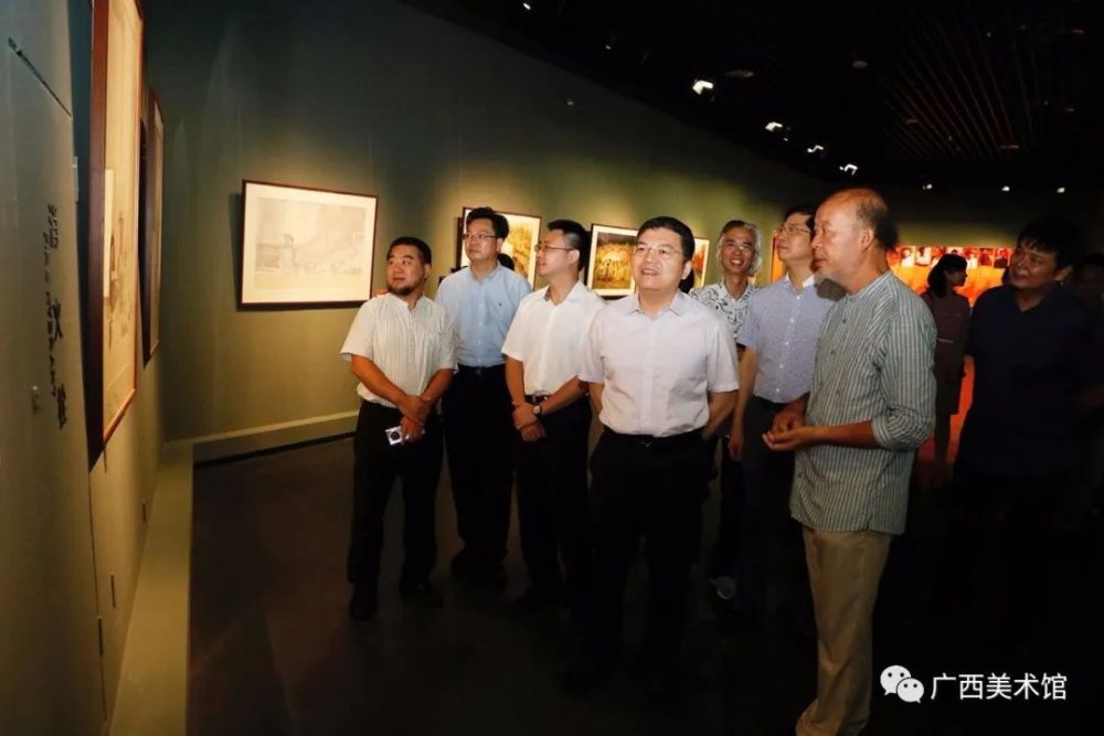 "北部湾海丝路风情水彩画展"在广西美术馆开展