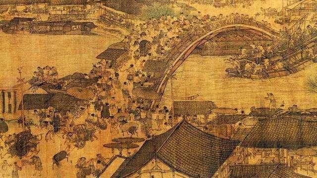 通过一幅《清明上河图》,就可知宋朝都城里的地摊经济有多么发达.