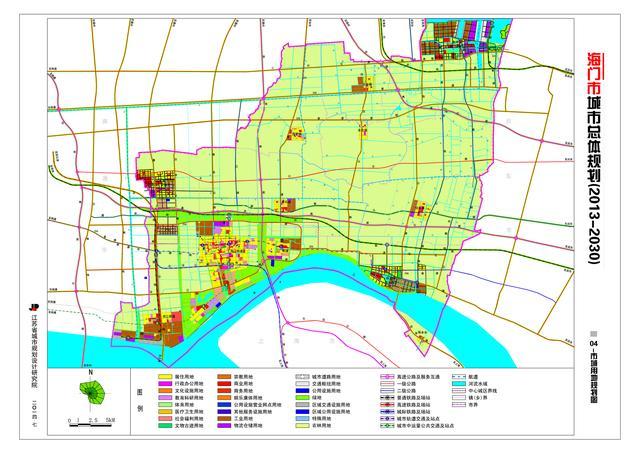 规划范围为海门市域,总面积1148.77平方公里.