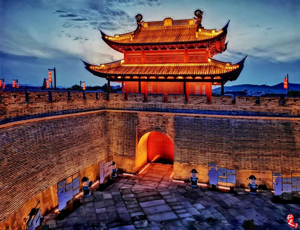 慈城古县城历史文化展览馆-城墙下的展示馆,观慈城千年历史