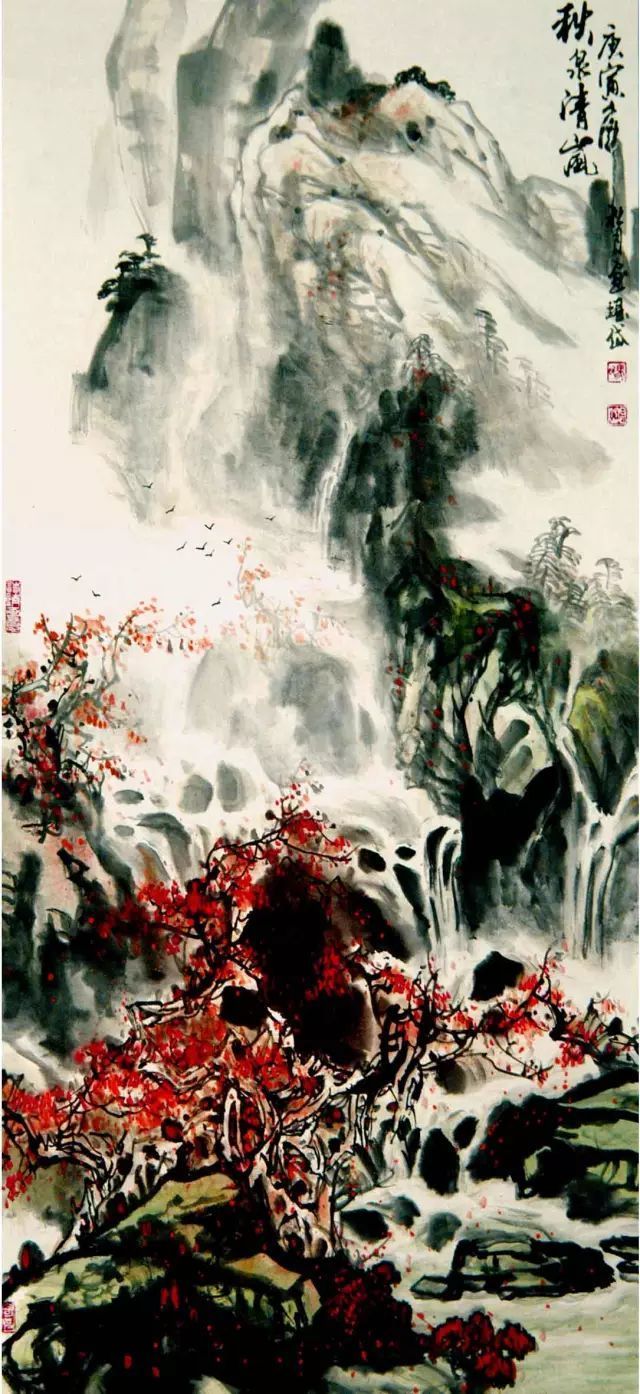 著名军旅画家马堪岱先生国画作品精选