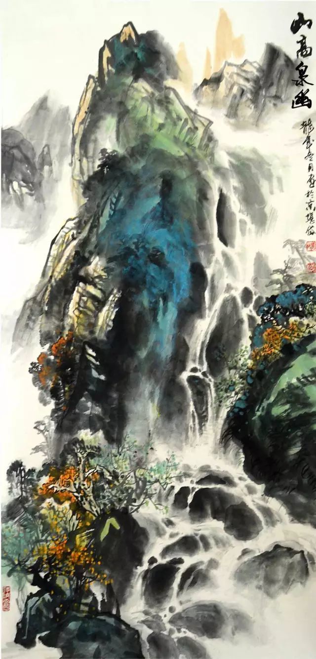 著名军旅画家马堪岱先生国画作品精选