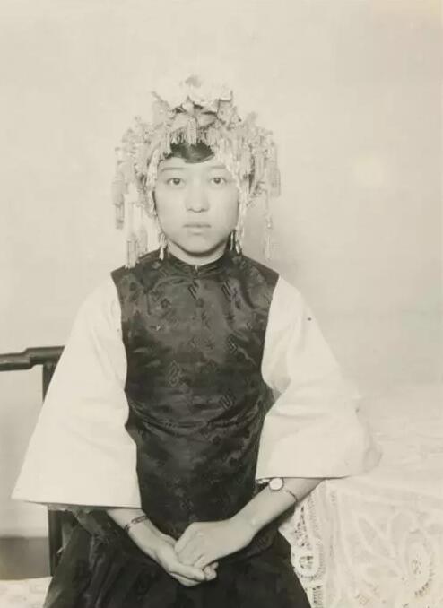 老照片:1920年代的中国女性,真正的东方美