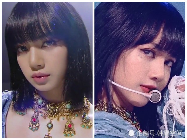 女团教科书lisa,人间芭比名不虚传舞台上的s级蛊手,耀眼造型酷飒十足