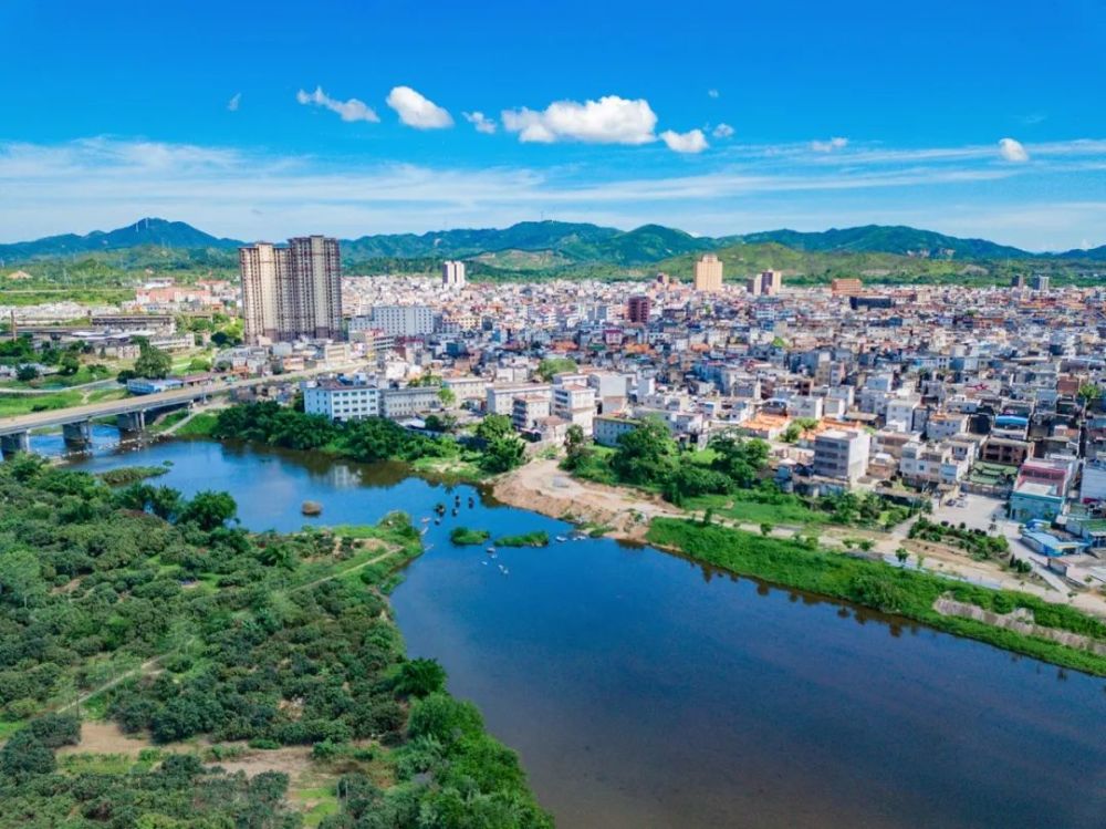 【航拍】从空中俯视,葵潭吉成龙江溪是什么样的呢?