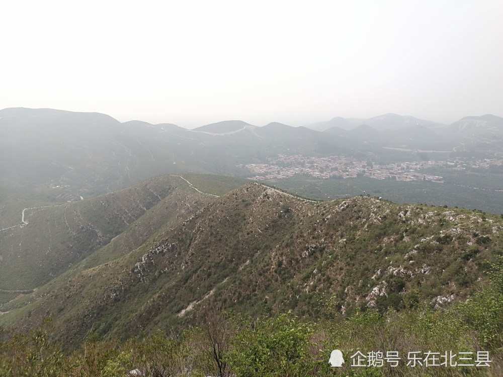 登顶廊坊海拔最高的山,风景太美了,坐标:三河市蒋福山