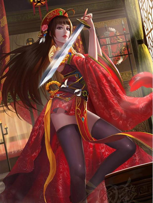 三国杀里惊艳的女神们这颜值我直接爱了