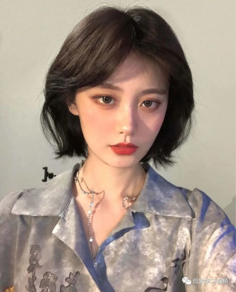 "网红短发",太美了