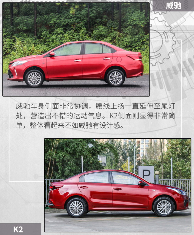 实用颜值如何选？丰田威驰和起亚K2新一轮对决