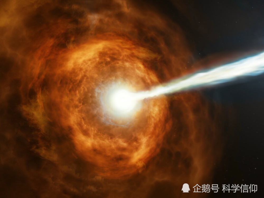 伽马射线暴,一种来自于宇宙的危险,它的杀伤距离可达50光年