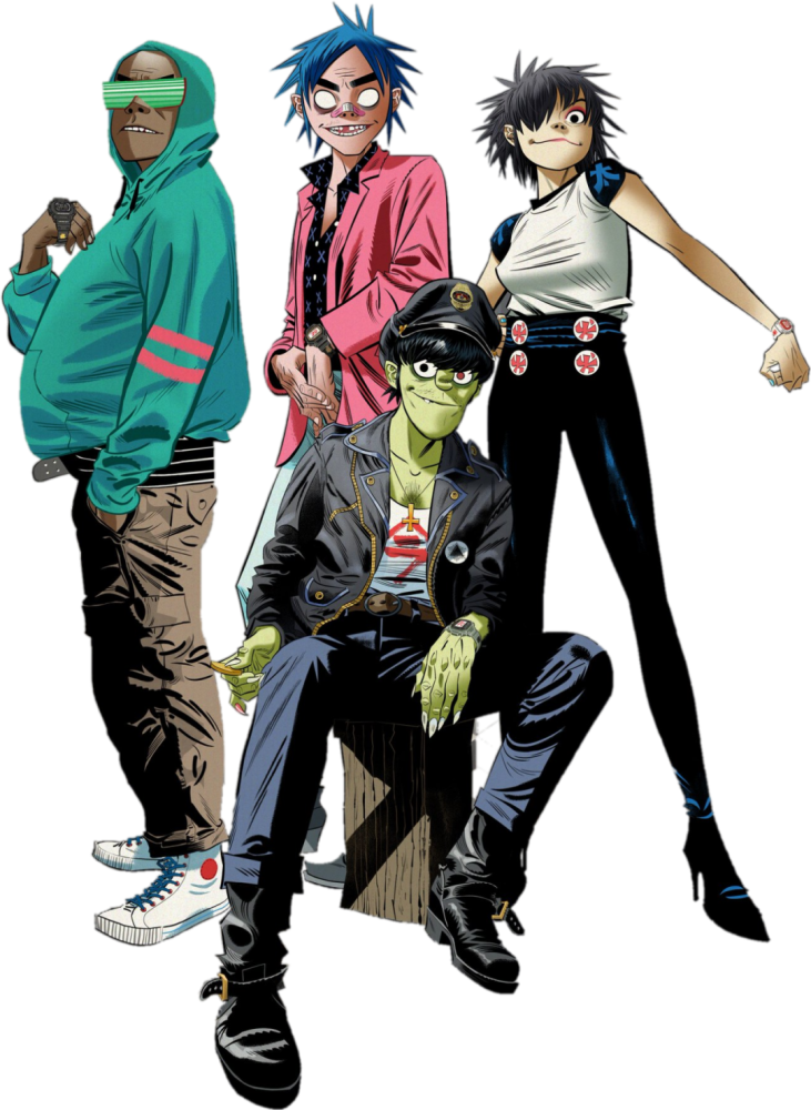 gorillaz 20年演变史