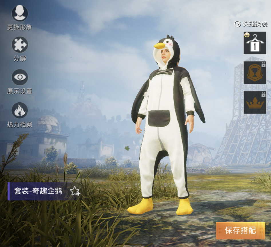 和平精英:吃鸡中的女角色,人物建模它是大众脸,穿搭脸型成百搭