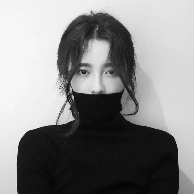 暗黑情侣头像 女生头像