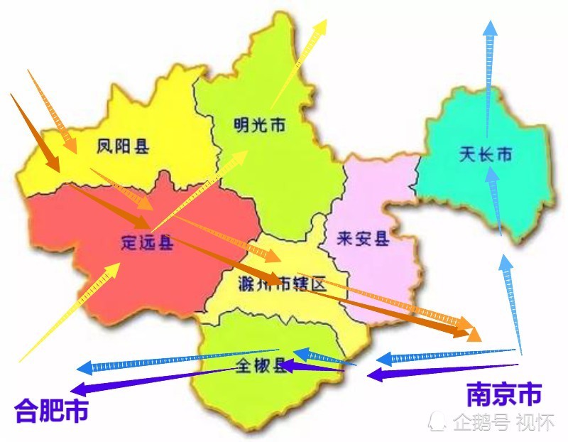 未来安徽滁州6条高铁:2条直通南京,却没有直达合肥的通道