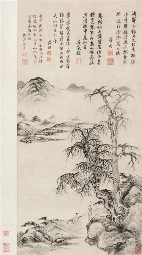 唐伯虎的百幅山水画,大饱眼福!不愧为世人心目中的"传奇"艺人!