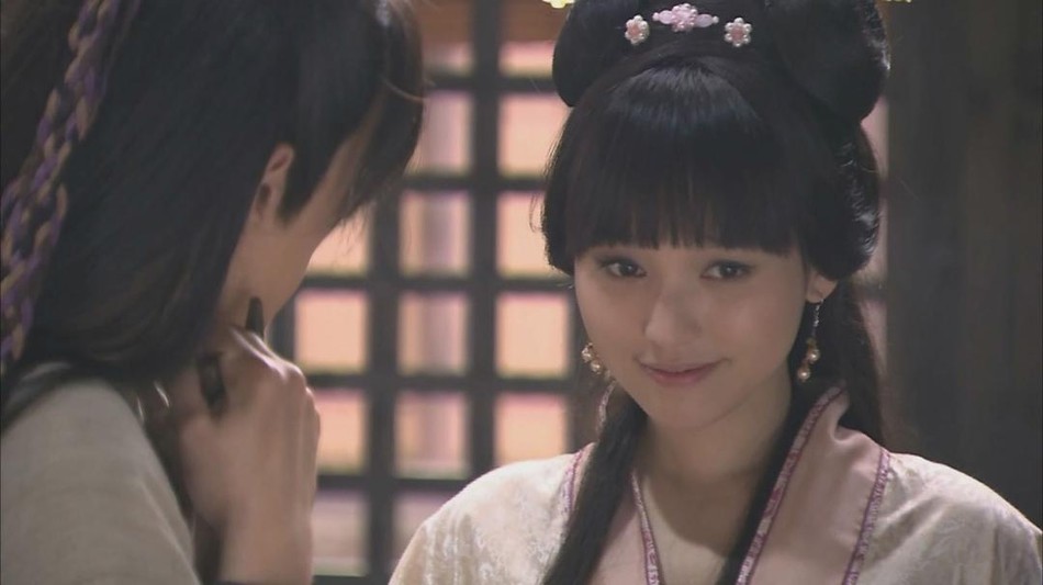 金莎在剧版《神话》中饰演素素.