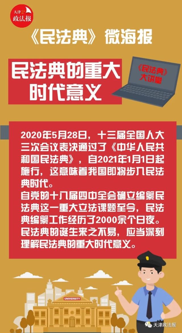 【民法典大家谈】民法典的重大时代意义