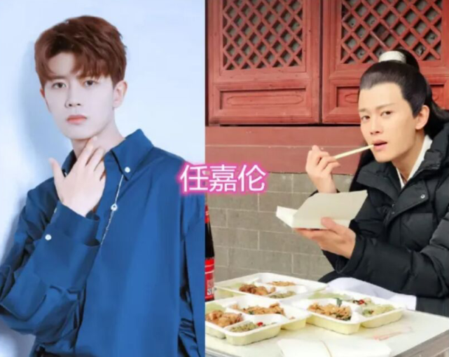 同样是在剧组吃饭,关晓彤奢华,任嘉伦低调,看到邓超