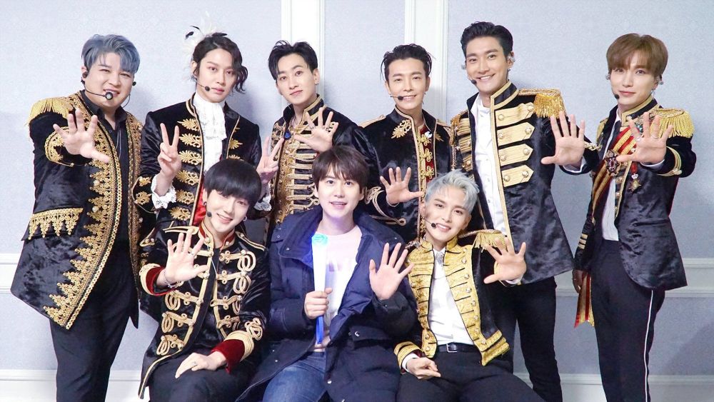 super junior海报,super junior壁纸 拍海报也在谈笑风生!super junior-k.r.y.感谢大家支持