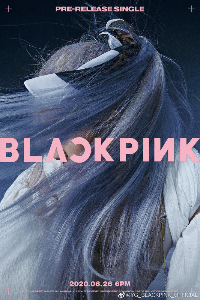 blackpink新歌回归发色太亮眼，四人四色普通人难驾驭