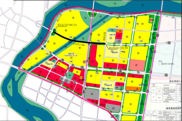 金全路位于宁乡市东城组团,是宁乡市城市总体规划确定的六大组团之一.
