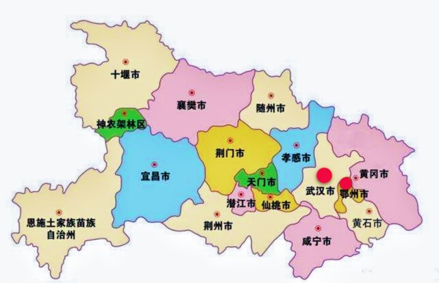 湖北4地有望并入武汉其中两县人口不足40万1市已启动同城化发展