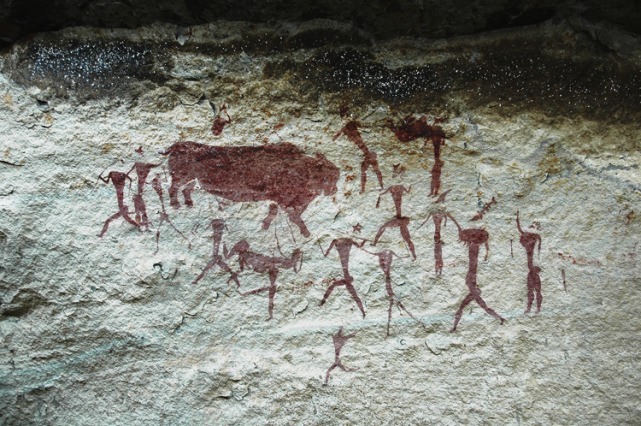 san rock art in south africa 似乎所有的艺术史书籍,在这个人类最早