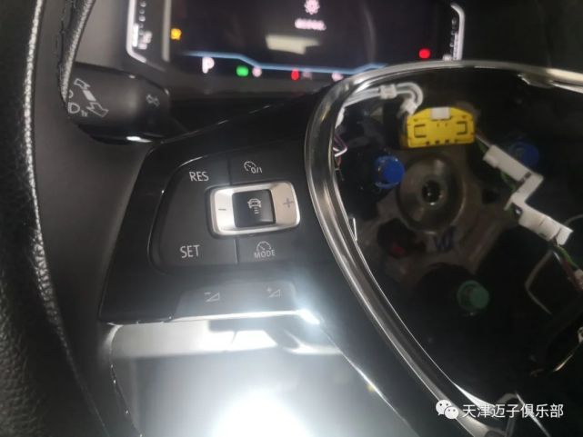 大众探岳升级加装原厂电动尾门脚扫后备箱开启acc自适应巡航前雷达