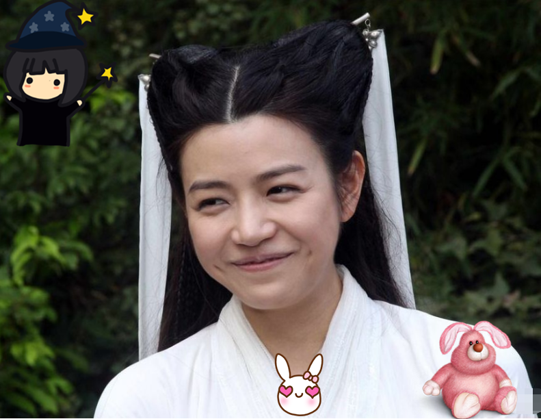 陈妍希《花漾》古装扮相,若以这个造型出演小龙女,或许不会被于正内涵