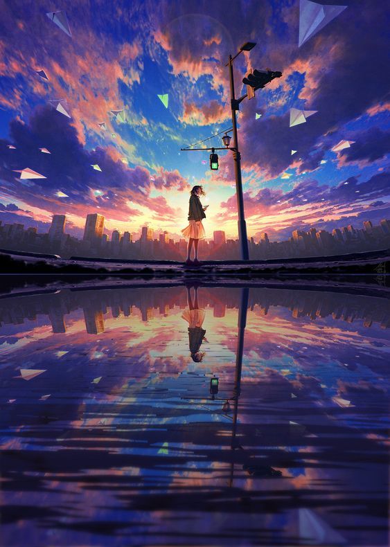 二次元动漫 城市幻想
