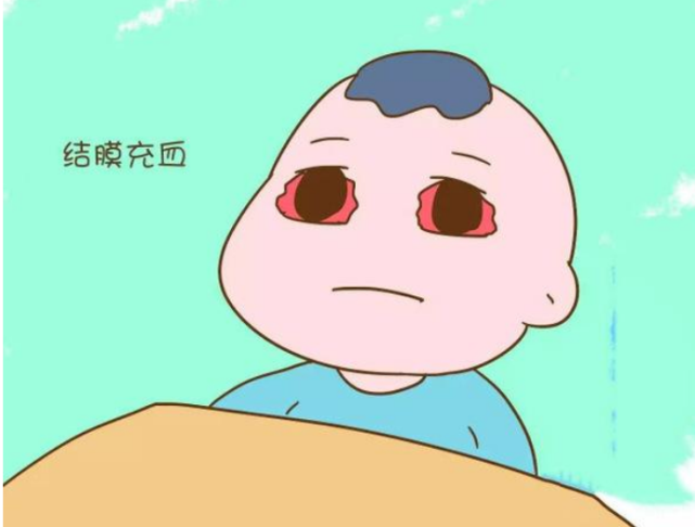 患儿扁桃体炎同时若伴有腹泻或眼结膜充血( 咽结合膜热,腺病毒所致)