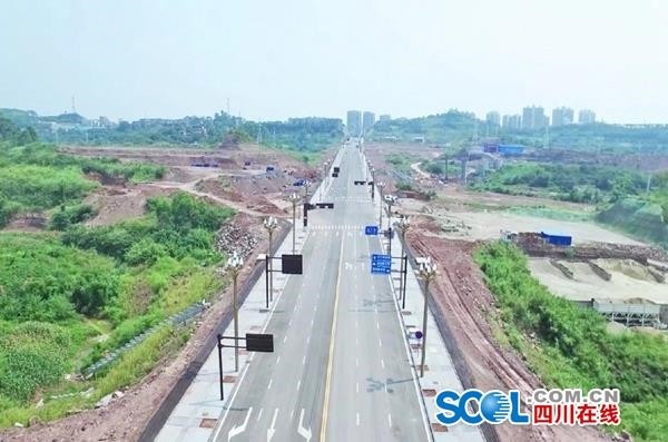 跋山涉水过铁路,历时6年建设的石羊大道将给内江带来什么?