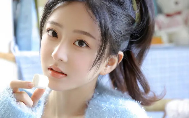 美丽的姑娘,真好看