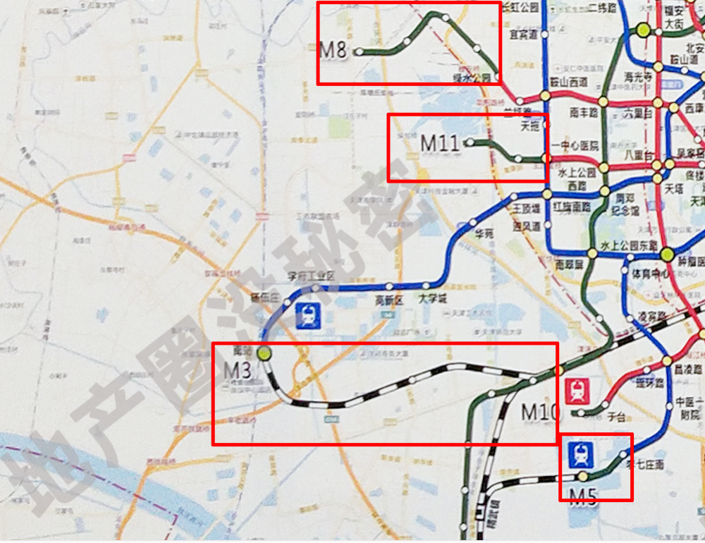 最新地铁图曝光,6条线路有调整,规划3条郊区线